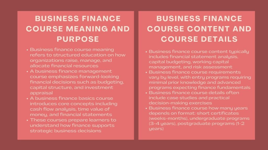 Build Business Finance Management Skills